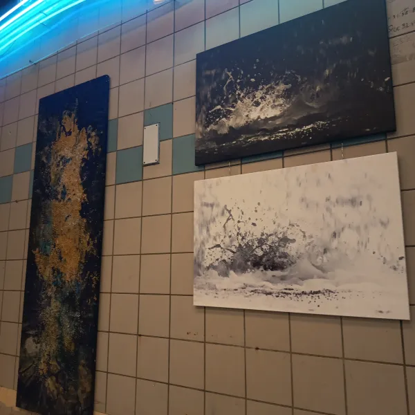 Tre opere di Delia Gianti
